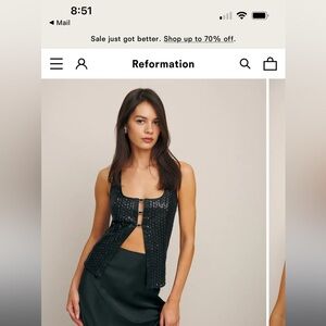 Reformation Black Top